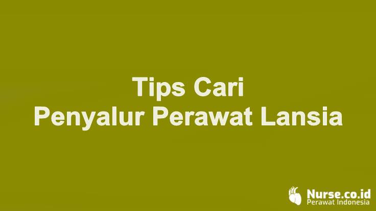 Tips Cari Penyalur Perawat Lansia - nurse.co.id
